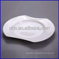P&T factory direct price ceramic plate oval dish restaurant dinner plate